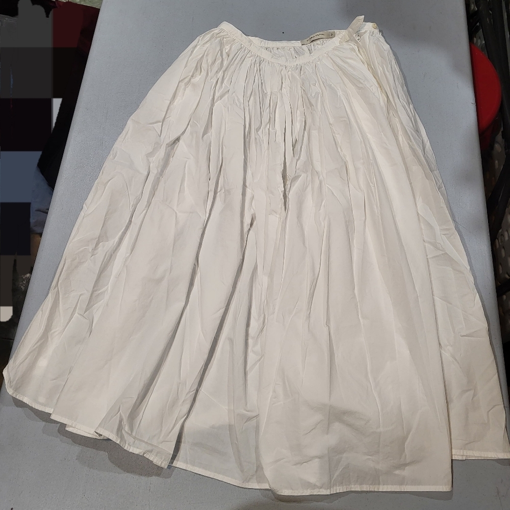 NOTHING WRITTEN White A-Line Women's Skirt